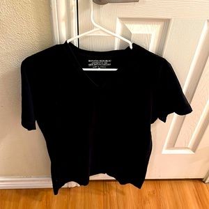 Banana Republic Authentic Tee shirt, Navy blue